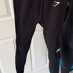 Gymshark Jet Black Performance Leggings